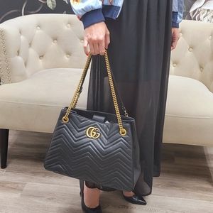Gucci Large Marmont GG Bag